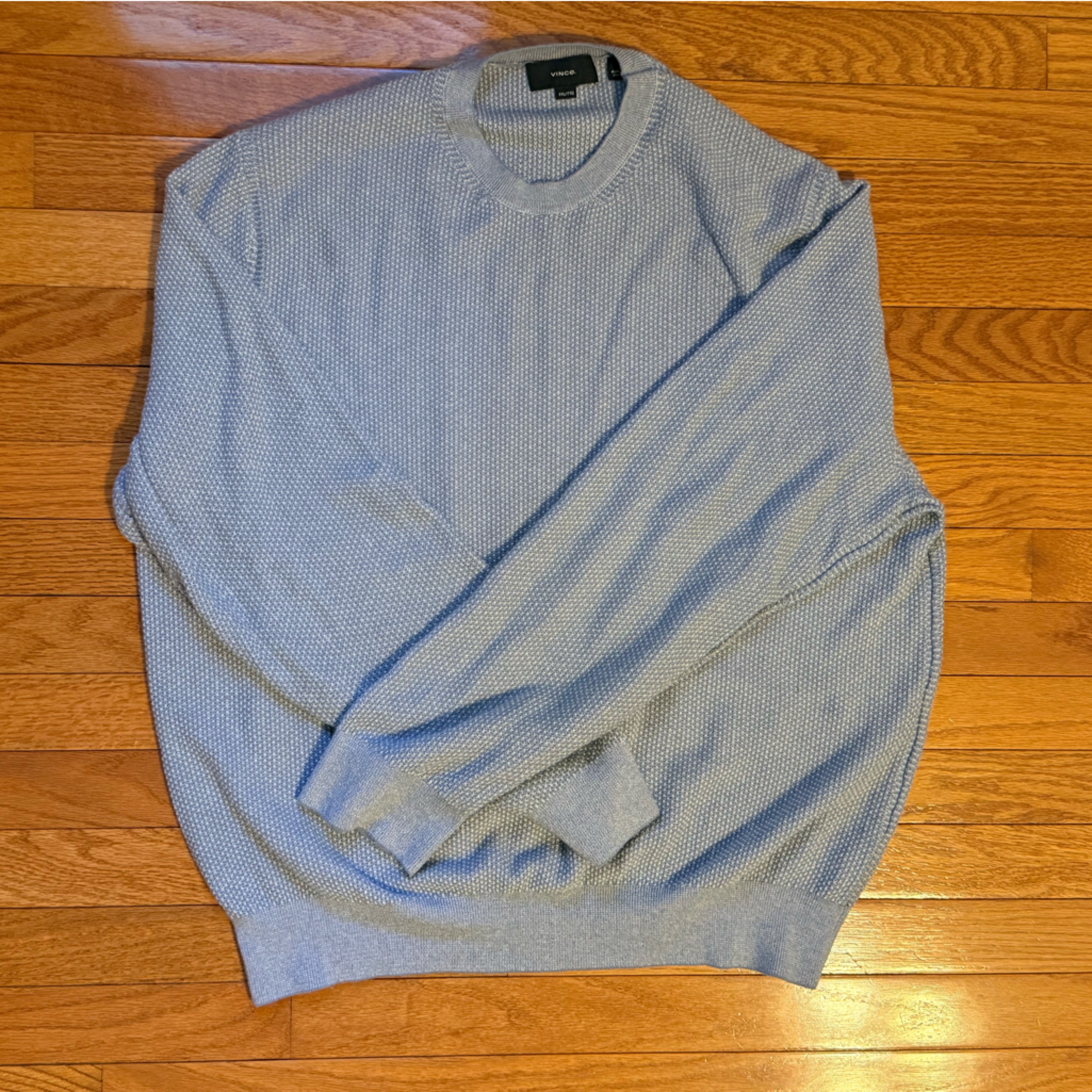 Vince Light Blue Crewneck Sweater